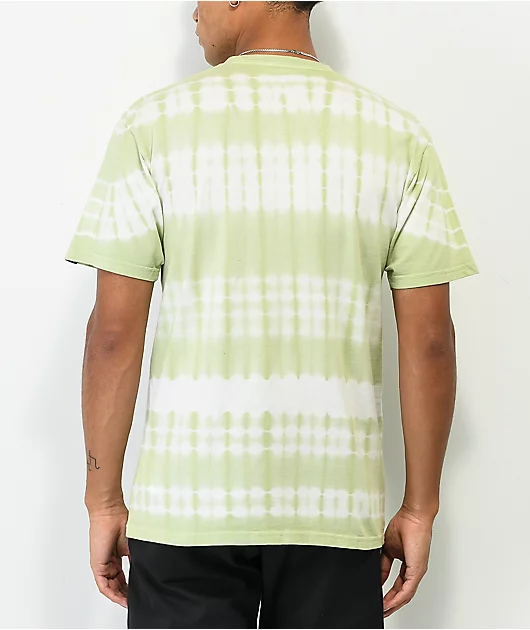 Vans Peace Of Mind Green Tie Dye T-Shirt