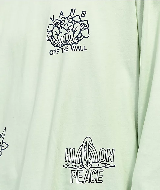 25474-vans-vintage-peace-of-mind-green-long-sleeve-t-shirt-3.webp Vans Vintage Peace Of Mind Green Long Sleeve T-Shirt