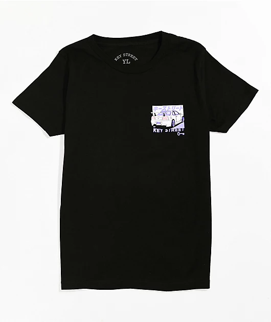 Key Street Boys Kaiju Black T-Shirt