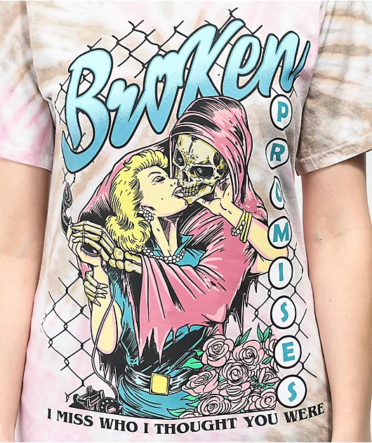 25971-broken-promises-hung-up-pink-tie-dye-t-shirt-2.webp Broken Promises Hung Up Pink Tie Dye T-Shirt