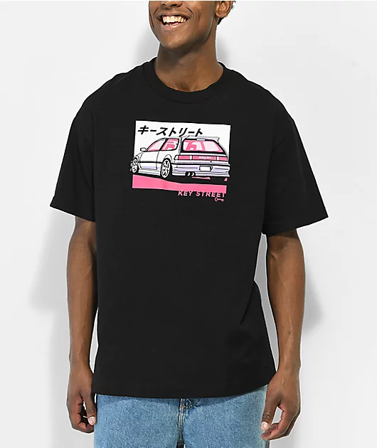 Key Street Chisai Black T-Shirt