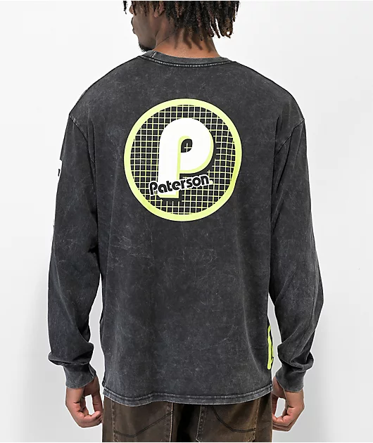 Lakai x Paterson Black Wash Long Sleeve T-Shirt