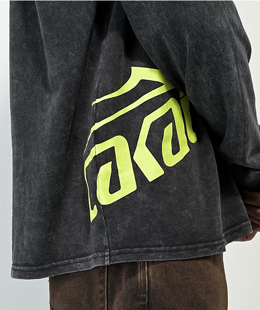 Lakai x Paterson Black Wash Long Sleeve T-Shirt