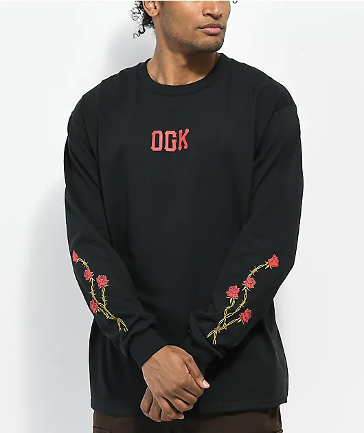 DGK Ruthless Black Long Sleeve T-Shirt