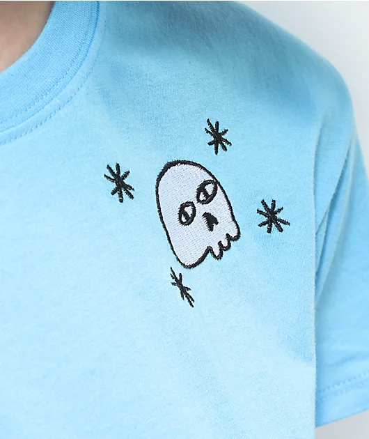 27552-a.lab-ballina-embroidered-blue-crop-t-shirt-4.webp A.LAB Ballina Embroidered Blue Crop T-Shirt