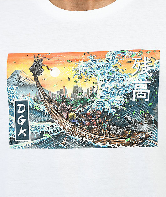 DGK Big Timers White T-Shirt