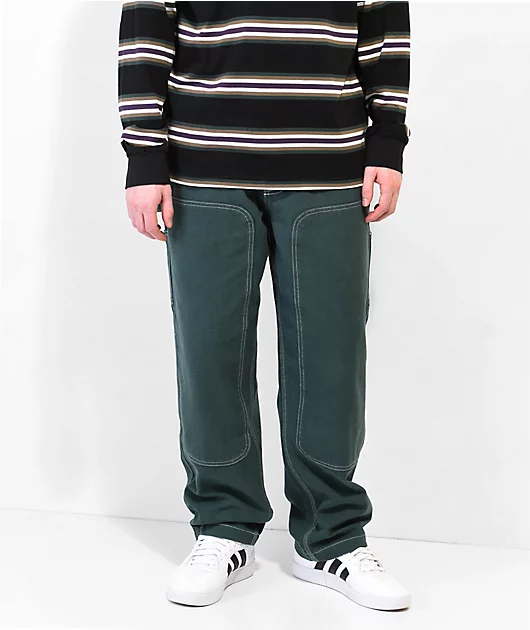 Welcome Brace Green Carpenter Pants
