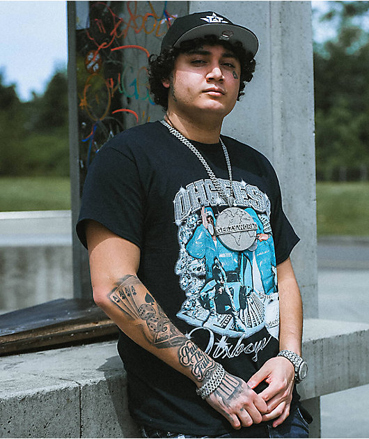 OTXBOYZ  Shine Photo Black T-Shirt