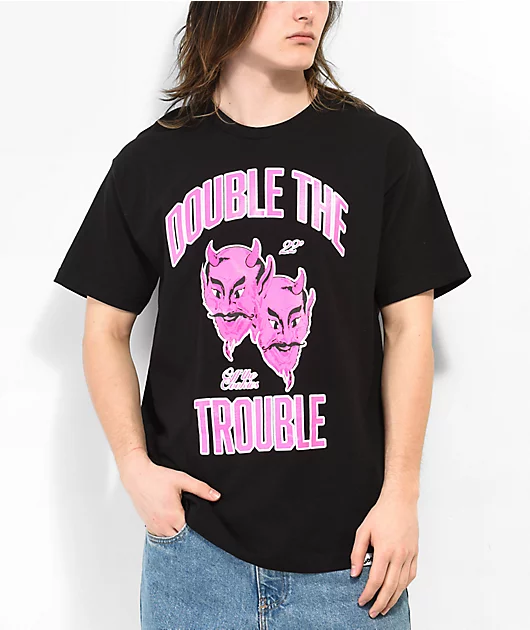Cookies x OTX BOYZ Double Trouble Black T-Shirt