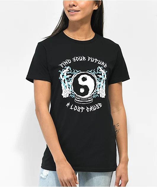 A Lost Cause Find Your Future Black T-Shirt