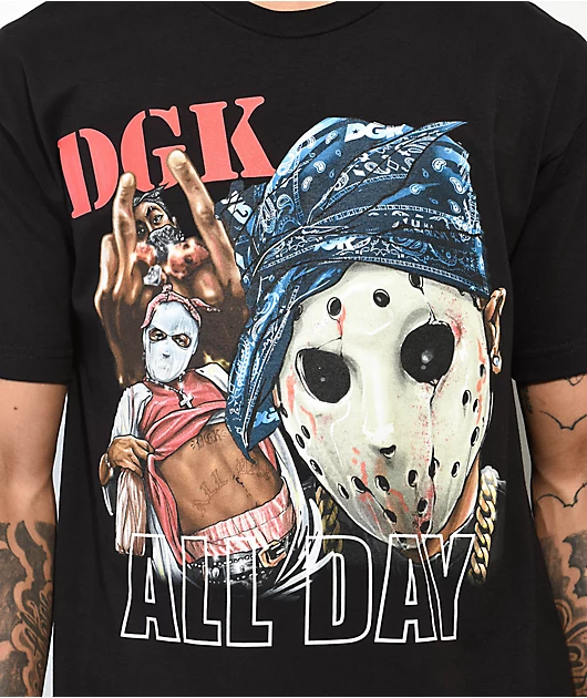 DGK Animated Black T-Shirt