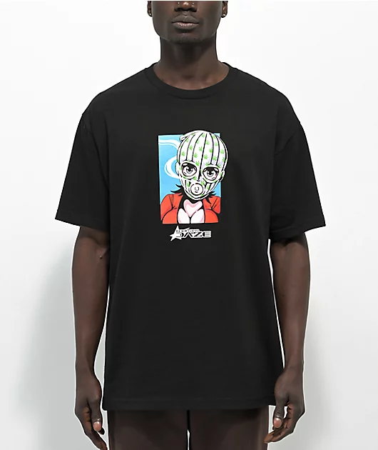 Know Bad Daze Smoke 2 Black T-Shirt