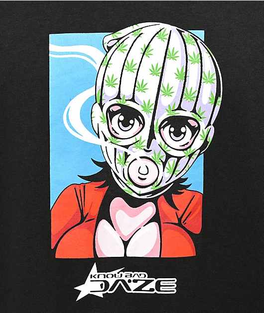 28766-know-bad-daze-smoke-2-black-t-shirt-2.webp Know Bad Daze Smoke 2 Black T-Shirt