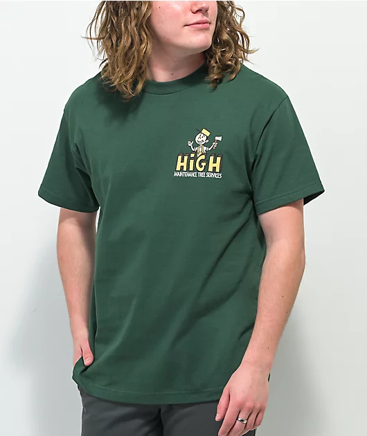 28844-the-high-mighty-high-maintenance-forest-green-t-shirt-2.webp The High & Mighty High Maintenance Forest Green T-Shirt