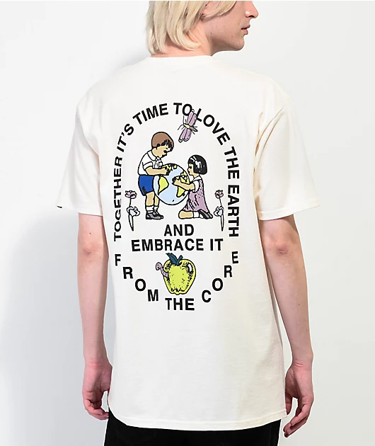 Vans From the Core Cream White T-Shirt