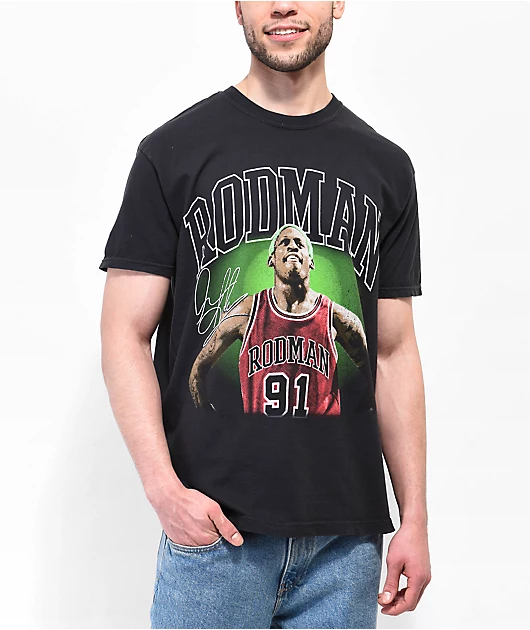 RODMAN BRAND Bolt Black Washed T-Shirt