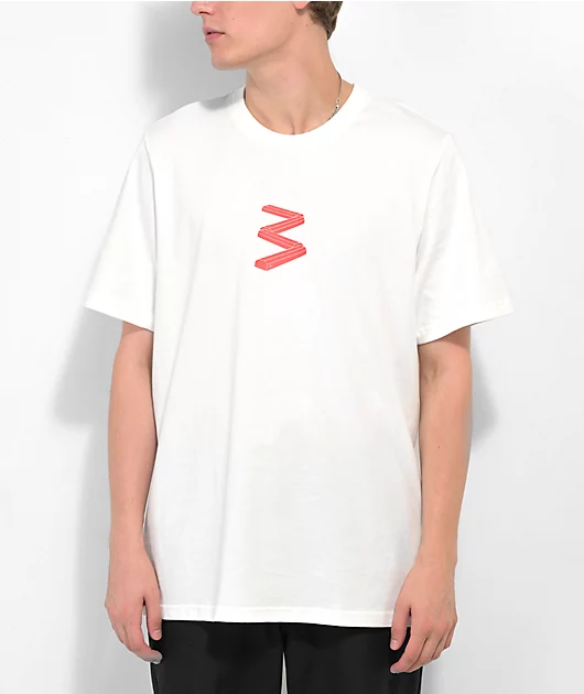 adidas CUR3 White T-Shirt