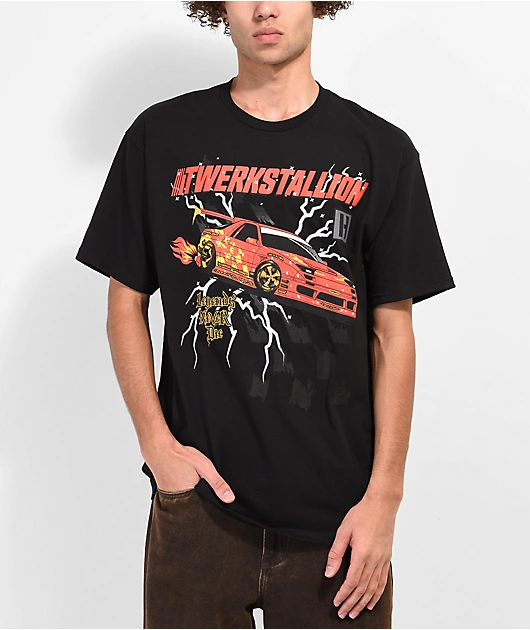 Hoonigan Legends Never Die Black T-Shirt