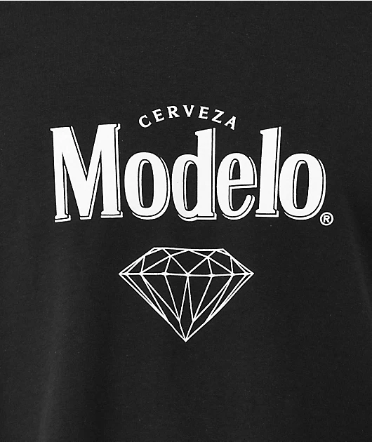 29316-diamond-supply-co.-x-modelo-tradition-black-t-shirt-3.webp Diamond Supply Co. x Modelo Tradition Black T-Shirt