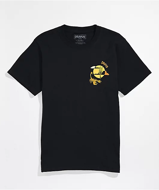 Dravus Kids' Desert Horizon Black T-Shirt