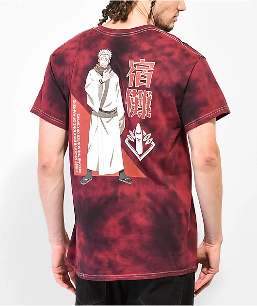Episode x Jujutsu Kaisen Sukuna Red T-Shirt