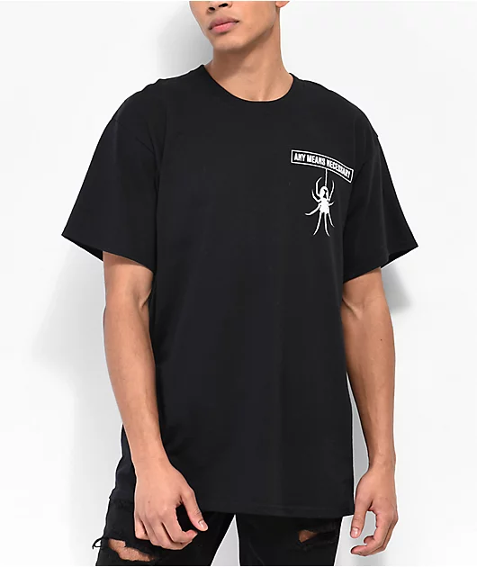 30094-any-means-necessary-be-alone-black-t-shirt-2.webp Any Means Necessary Be Alone Black T-Shirt