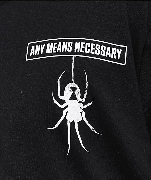 30094-any-means-necessary-be-alone-black-t-shirt-3.webp Any Means Necessary Be Alone Black T-Shirt