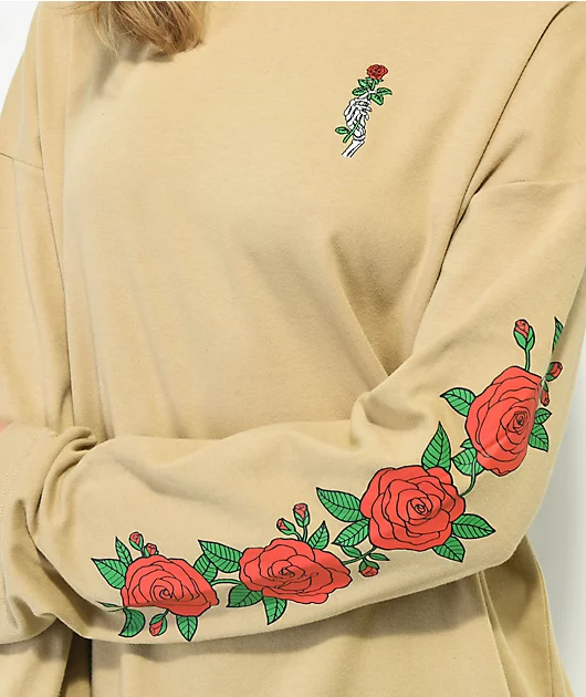 30153-empyre-reelah-rose-tan-long-sleeve-t-shirt-2.webp Empyre Reelah Rose Tan Long Sleeve T-Shirt