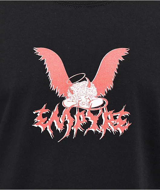 Empyre Cupid Tears Black T-Shirt