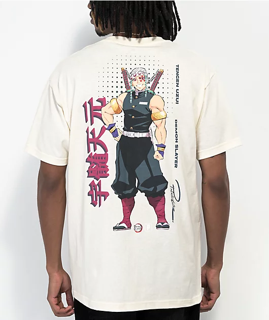 Primitive x Demon Slayer Tengen Cream T-Shirt