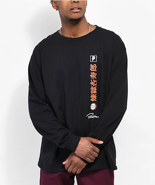 30327-primitive-x-demon-slayer-kyojuro-black-long-sleeve-t-shirt-2.webp Primitive x Demon Slayer Kyojuro Black Long Sleeve T-Shirt