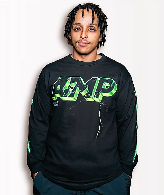 30385-amp-strike-black-long-sleeve-t-shirt-3.webp AMP Strike Black Long Sleeve T-Shirt