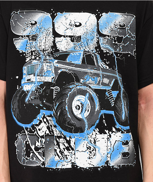 999 Club by Juice WRLD Monster Truck Black T-Shirt