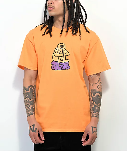 A.LAB Scared Orange T-Shirt