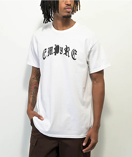 Empyre Old English White T-Shirt