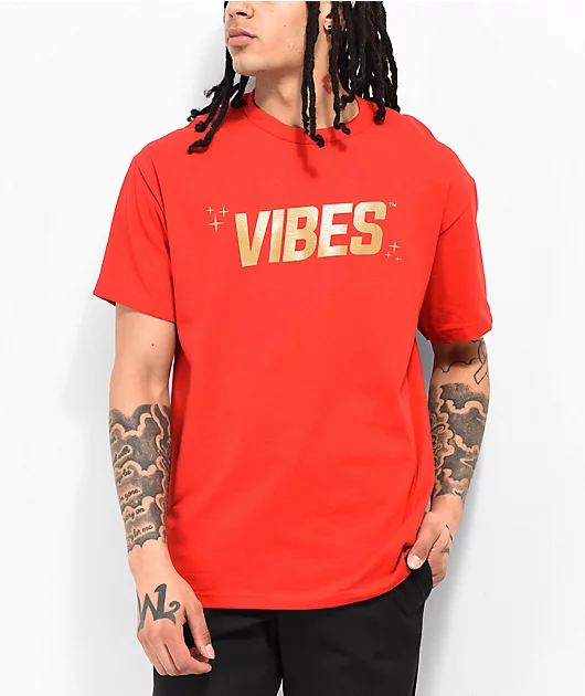 Vibes Red T-Shirt