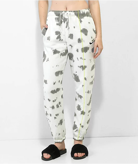 Nike Sportswear White Tie Dye Sweatpants