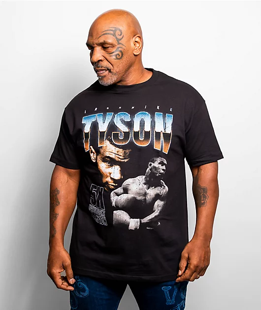 30990-mike-tyson-chrome-heavyweight-champ-black-t-shirt-2.webp Mike Tyson Chrome Heavyweight Champ Black T-Shirt
