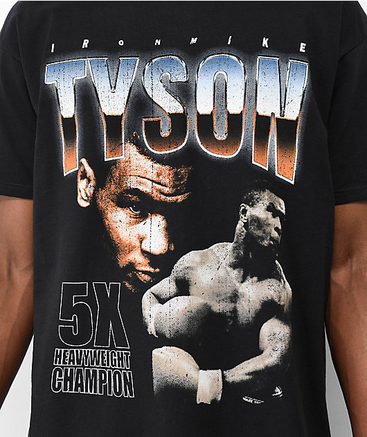 30990-mike-tyson-chrome-heavyweight-champ-black-t-shirt-4.jpg Mike Tyson Chrome Heavyweight Champ Black T-Shirt
