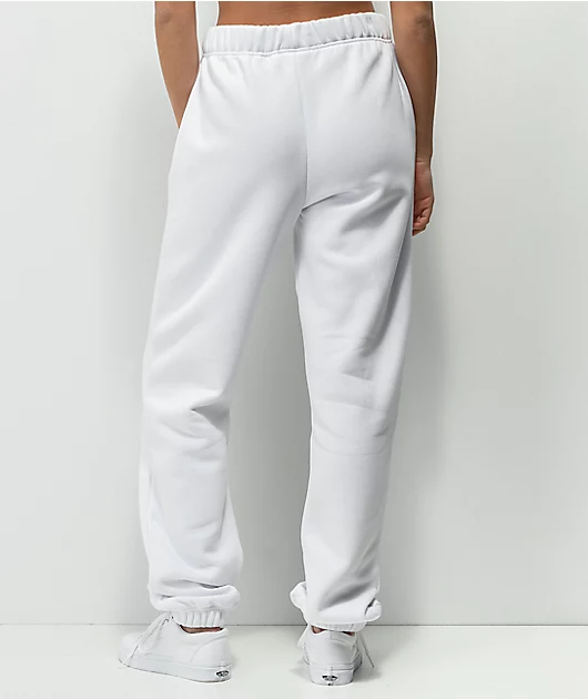 NGOrder x Powerpuff Girls White Jogger Sweatpants