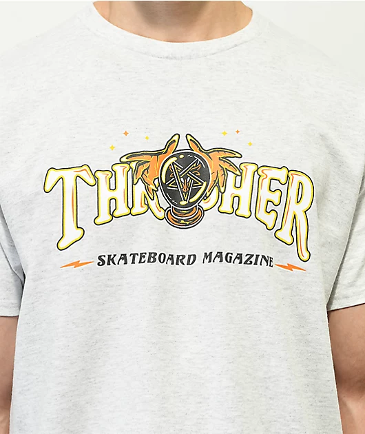 Thrasher Fortune Ash Grey T-Shirt