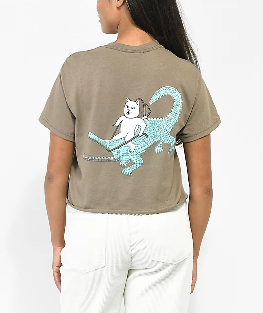 RIPNDIP Ranger Nerm Almond Crop Pocket T-Shirt