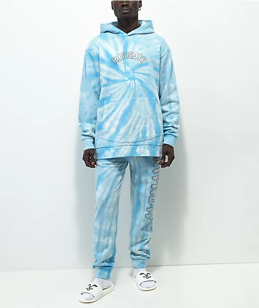 3157-ripndip-sent-from-heaven-blue-tie-dye-sweatpants-4.webp RIPNDIP Sent From Heaven Blue Tie Dye Sweatpants