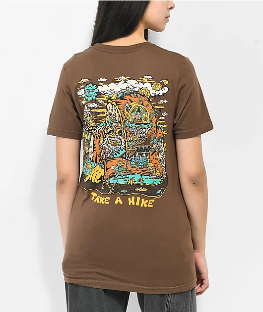 Killer Acid Take A Hike Chestnut T-Shirt