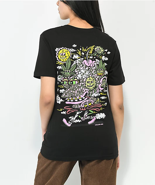 Killer Acid Break On Thru Black T-Shirt
