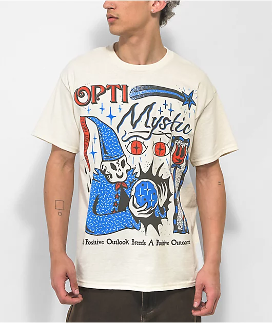 Wizard of Barge Opti-Mystic Cream T-Shirt