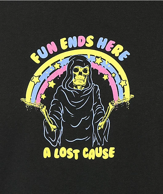 A Lost Cause Fun Black T-Shirt