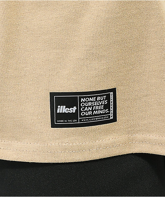 32583-illest-fast-life-tan-t-shirt-3.jpg Illest Fast Life Tan T-Shirt