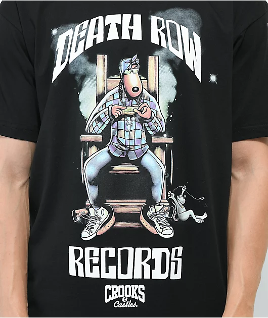 32842-crooks-castles-x-back-on-death-row-black-t-shirt-2.webp Crooks & Castles x Back On Death Row Black T-Shirt