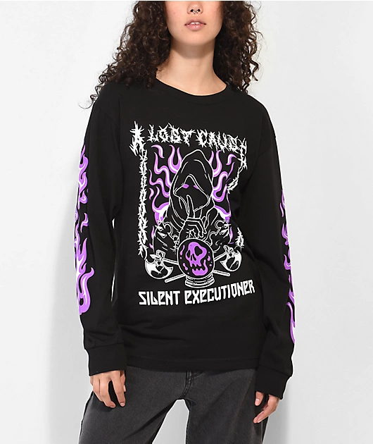 A Lost Cause Silent Executioner Black Long Sleeve T-Shirt